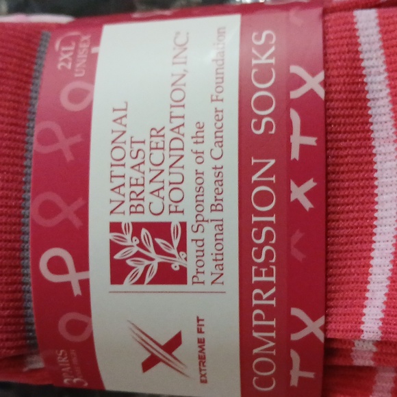 Extreme Fix National Breast Cancer Socks - Picture 2 of 13